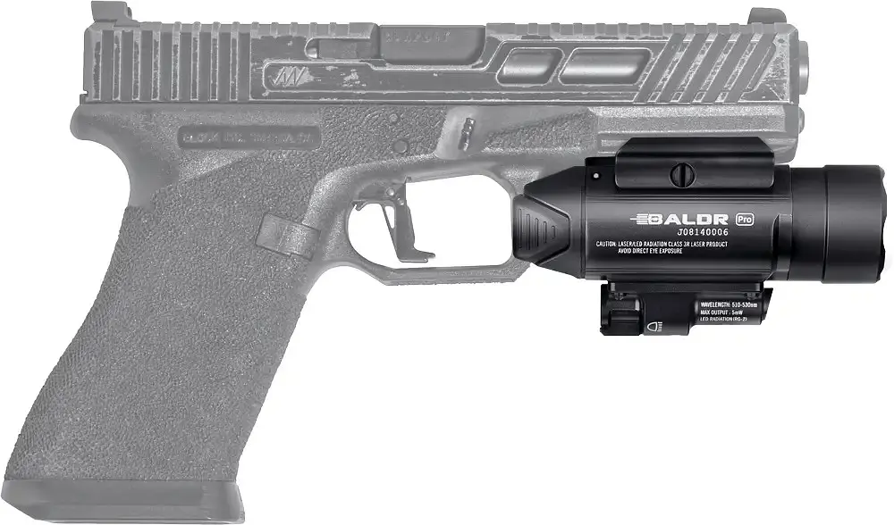 Фонарь с ЛЦВ Olight Baldr Pro Green Laser Black - фото 12