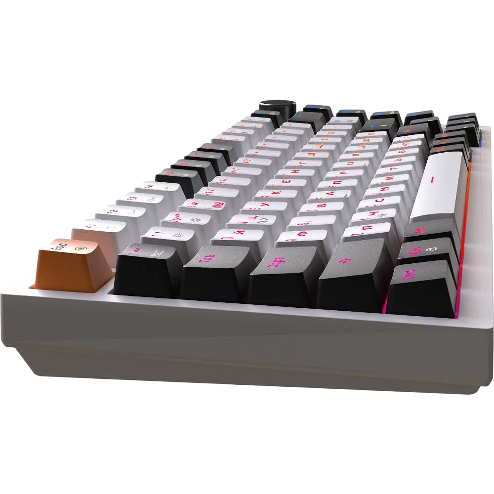 Клавиатура GamePro MK160W Red Hot-Swap RGB White - фото 3