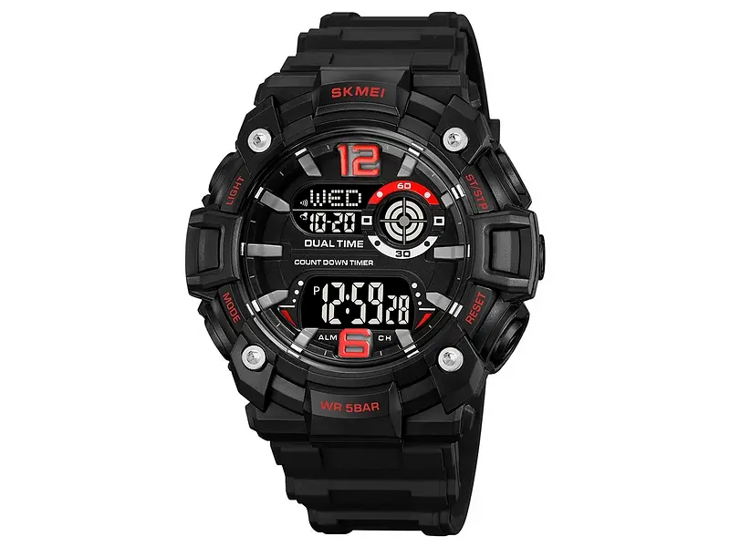 Наручные часы мужские 2018RDBK Red-Black Skmei acs0030389 - фото 2