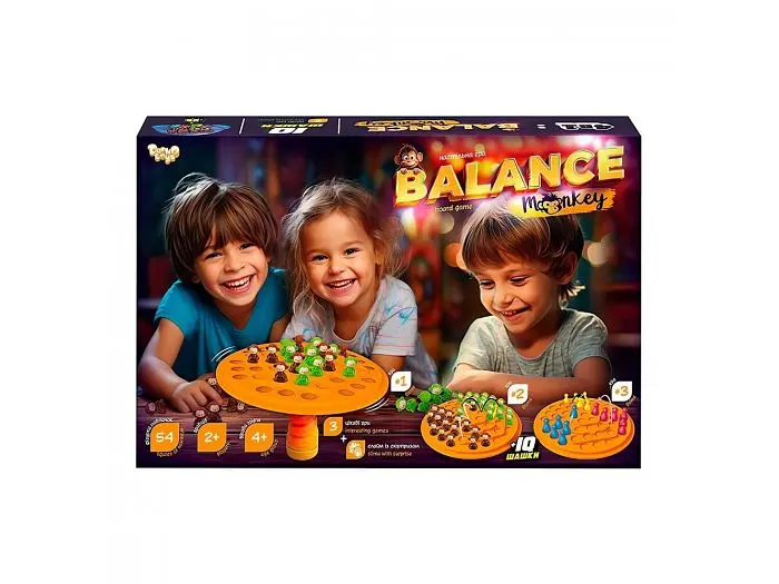 Розвиваюча настільна гра Balance Monkeys, Danko Toys - фото 2