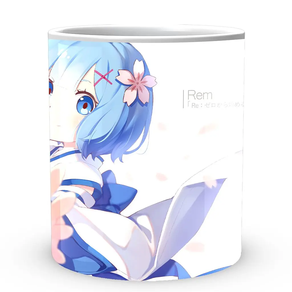 Кухоль GeekLand Re:Zero. Життя з нуля в альтернативному світі Рем RZ 02.019 330 мл білий - фото 2