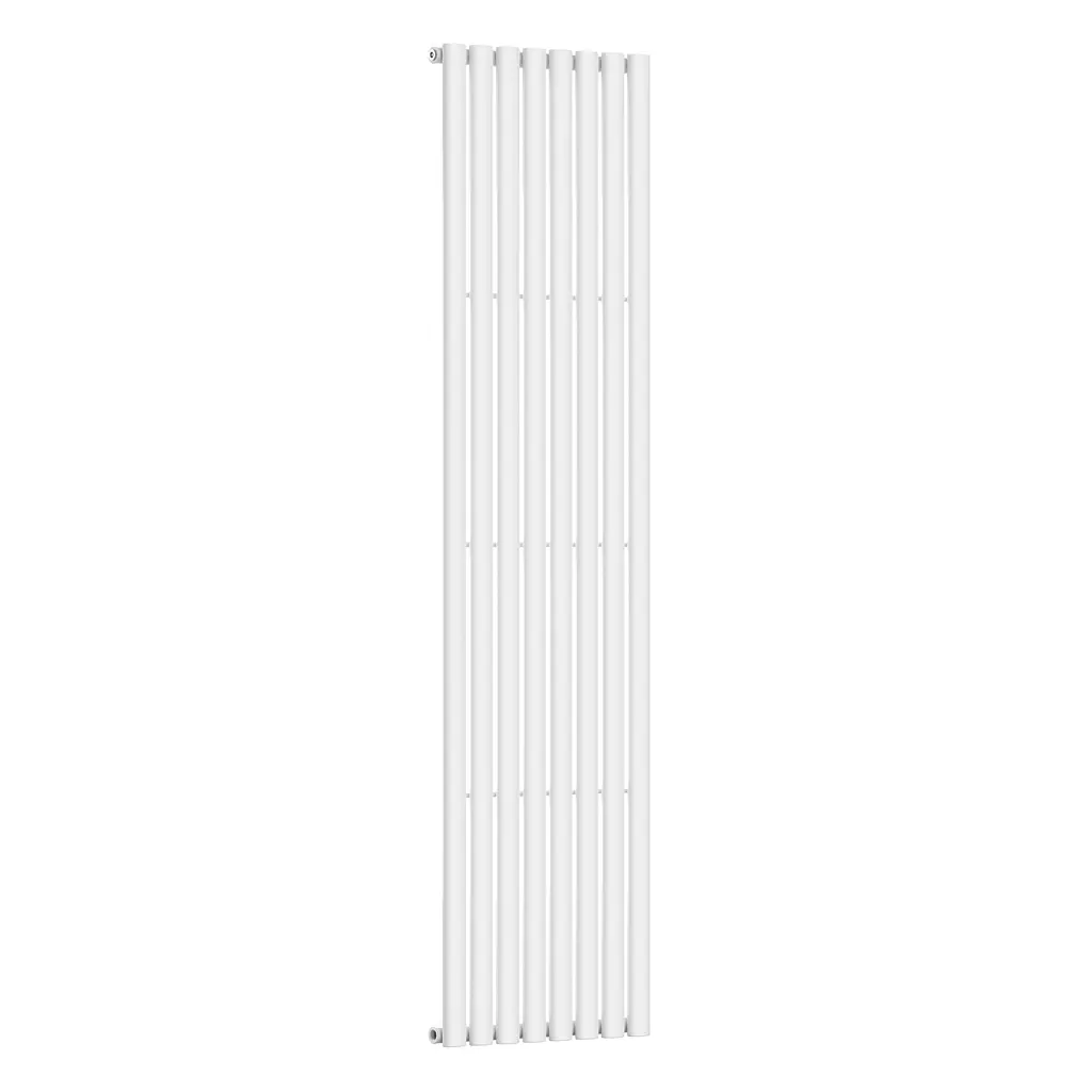 Вертикальний радіатор Navin Ellipse 480x1800-8, anticor, білий 10-012033-4880, Білий - фото 2