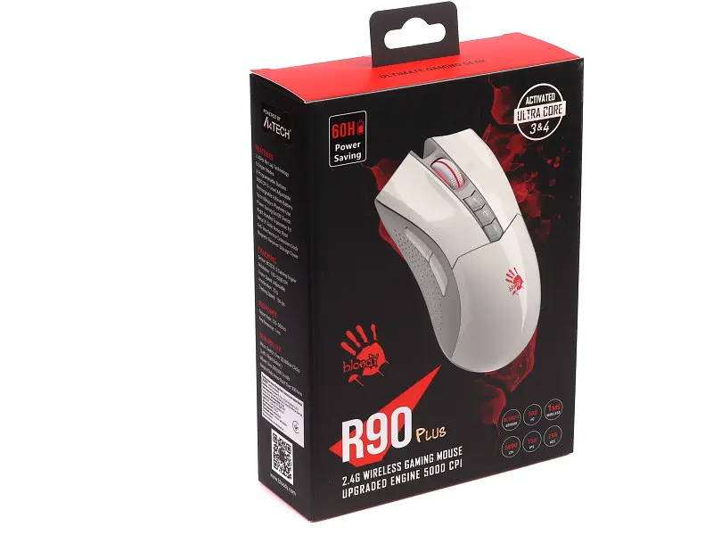 Миша A4Tech Bloody R90 Plus Greyish White - фото 12