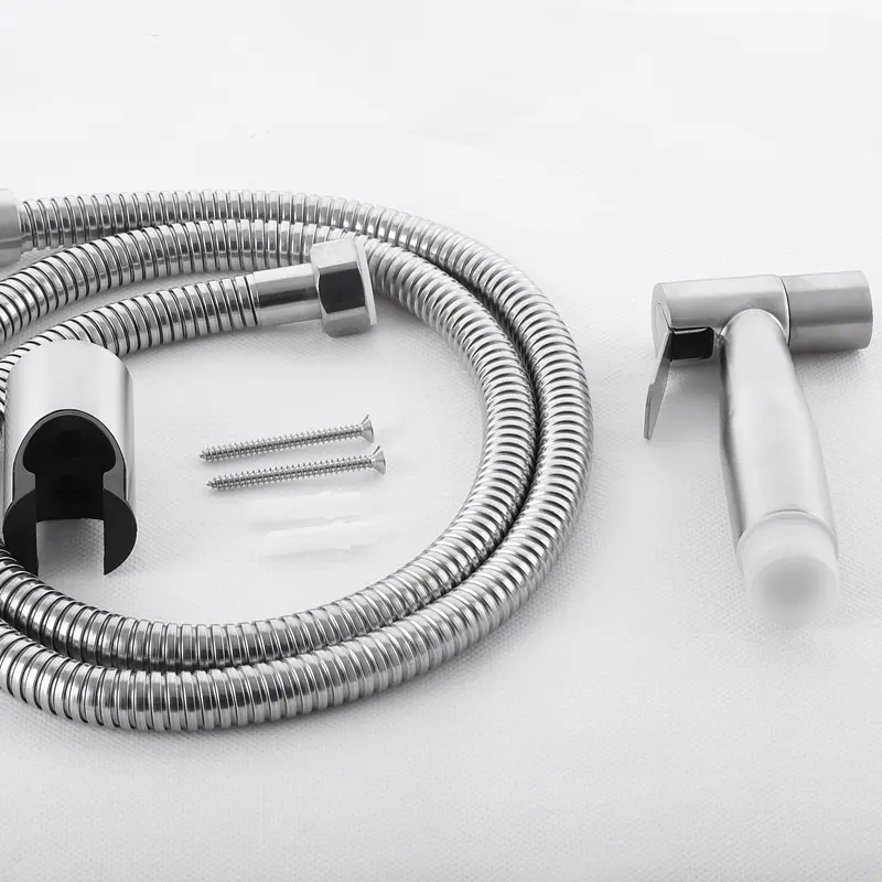 Гігієнічний гарнітур Zerix Bidet SET-006 ZX3178, Нержавіюча сталь - фото 2