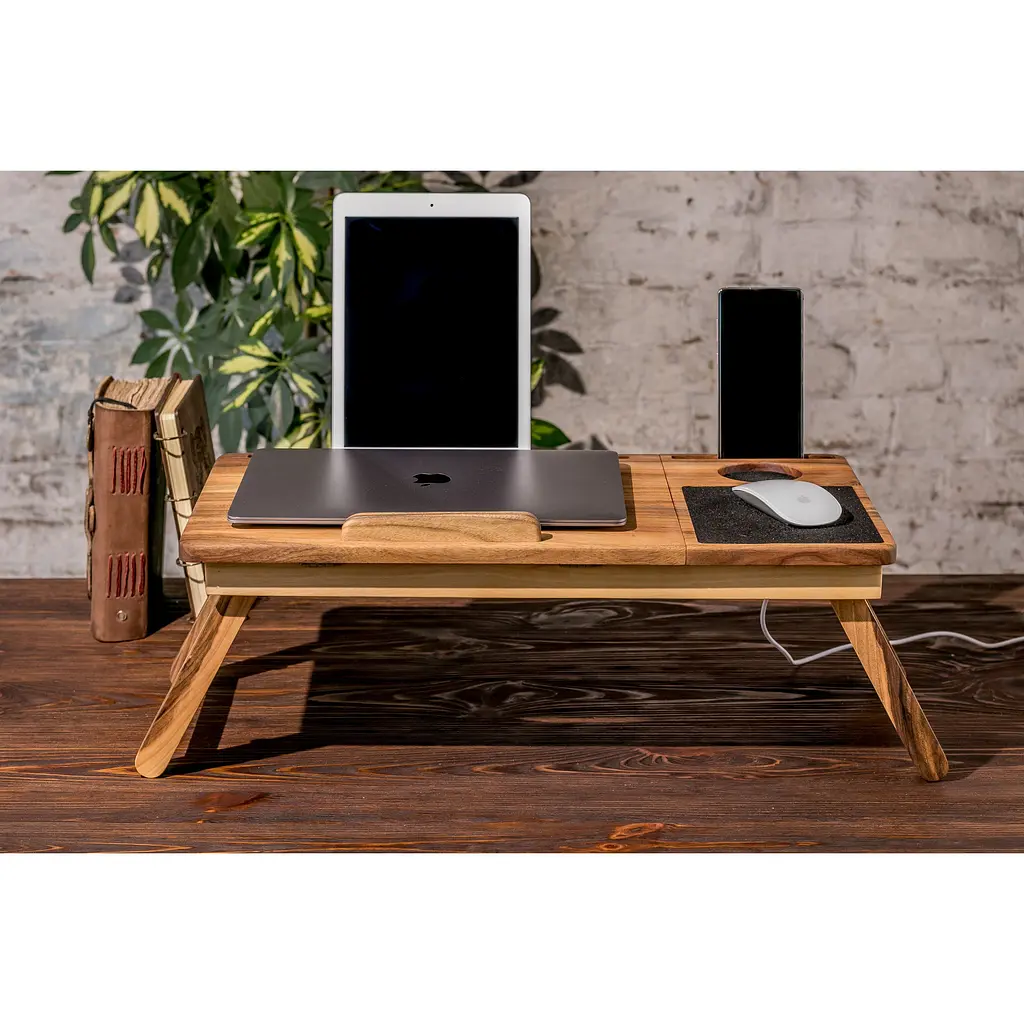 Подставка для ноутбука EcoWalnut Laptop iDesk (EW-19) - фото 9