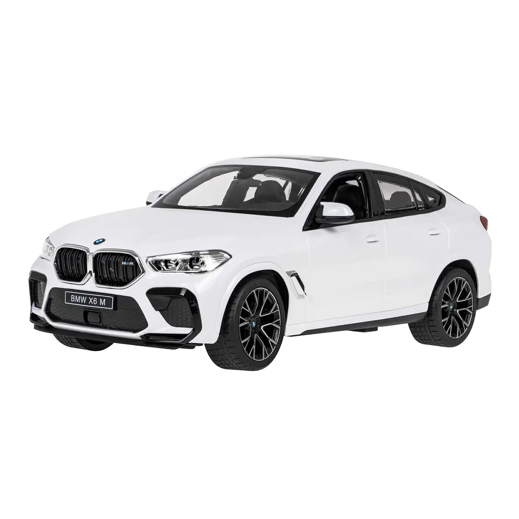 Машинка RASTAR BMW X6 M на дистанційному керуванні + пульт 2,4 ГГц 1:14 білий 99200 - фото 3