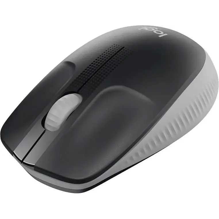 Миша Logitech M190 Full-Size Wireless Mouse mid grey (910-005906) - фото 3