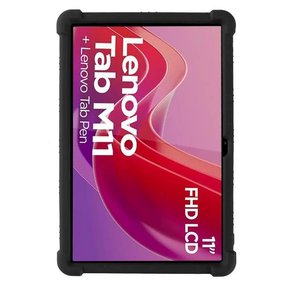 Чехол SoftGel Kids детский Xiaoxin Pad 2024/Tab M11 TB330FU TB331FU Черный - фото 4
