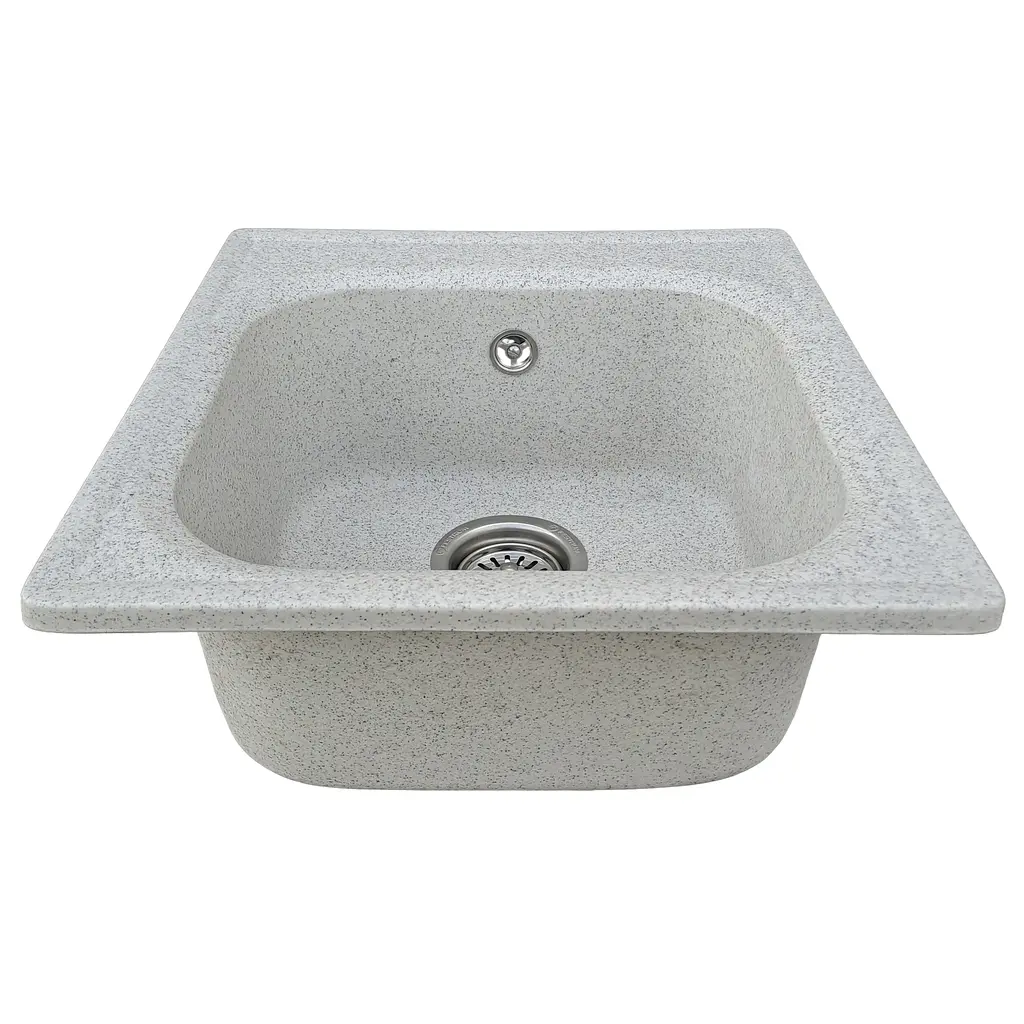 Мийка кухонна Valetti 1N гранітна, тера 430х445 мм - фото 3