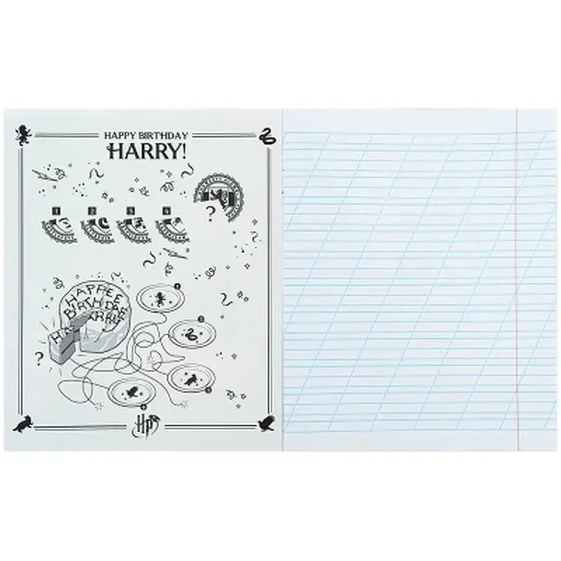 Зошит Kite Harry Potter, 12 аркушів, коса лінія (HP26-235) - фото 3