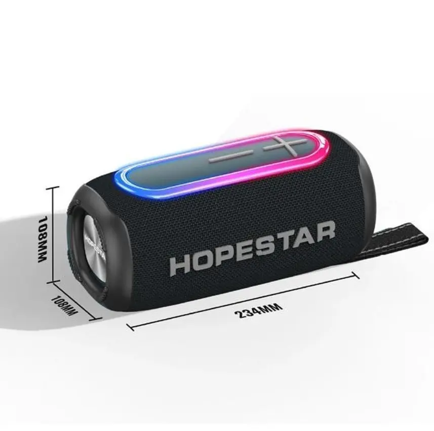 Портативная Bluetooth-колонка Hopestar P60 Черный - фото 3