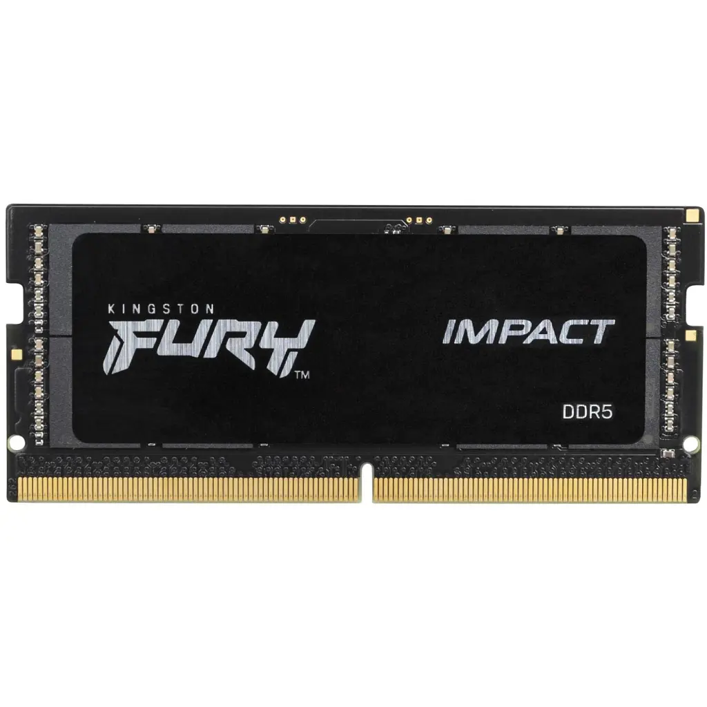 Модуль памяти для ноутбука SoDIMM DDR5 64GB (2x32GB) 4800 MHz FURY Impact Kingston Fury (ex.HyperX) (KF548S38IBK2-64) - фото 2
