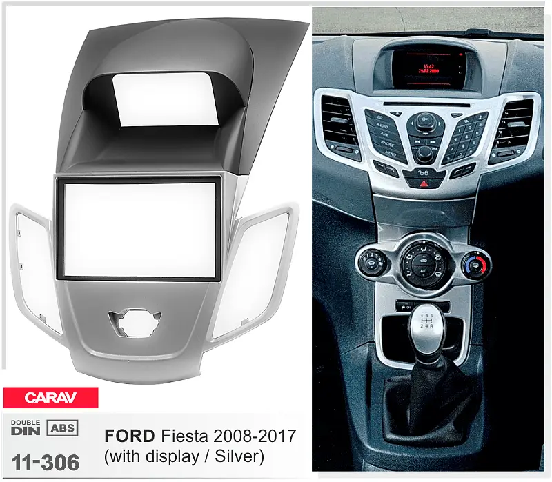 Переходная рамка Ford Fiesta Carav 11-306 - фото 4