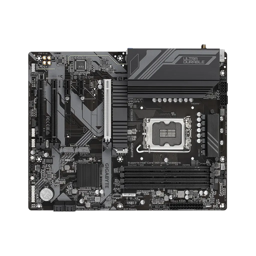 Gigabyte Материнська плата Z790 D AX s1700 Z790 4xDDR5 M.2 HDMI DP ATX - фото 3