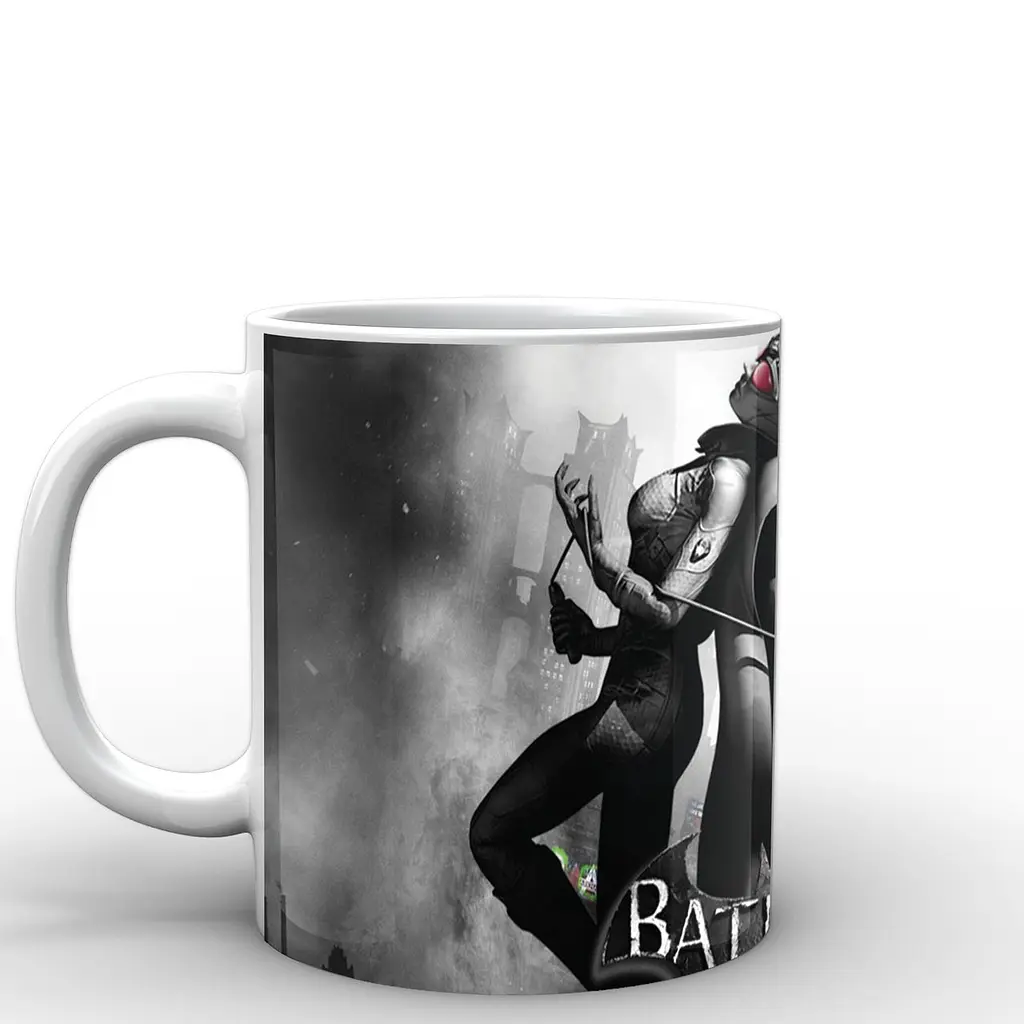Кухоль GeekLand Бетмен Batman Бетмен кішка та бетмен BM.02.030 330 мл білий - фото 2