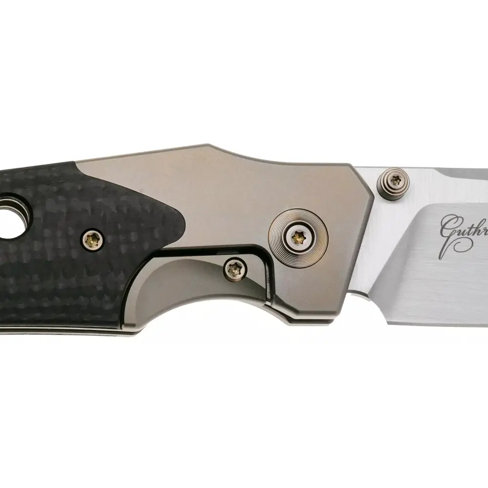Ніж Weknife WE-Guthrie Champagne Titanium Twill CF - фото 3