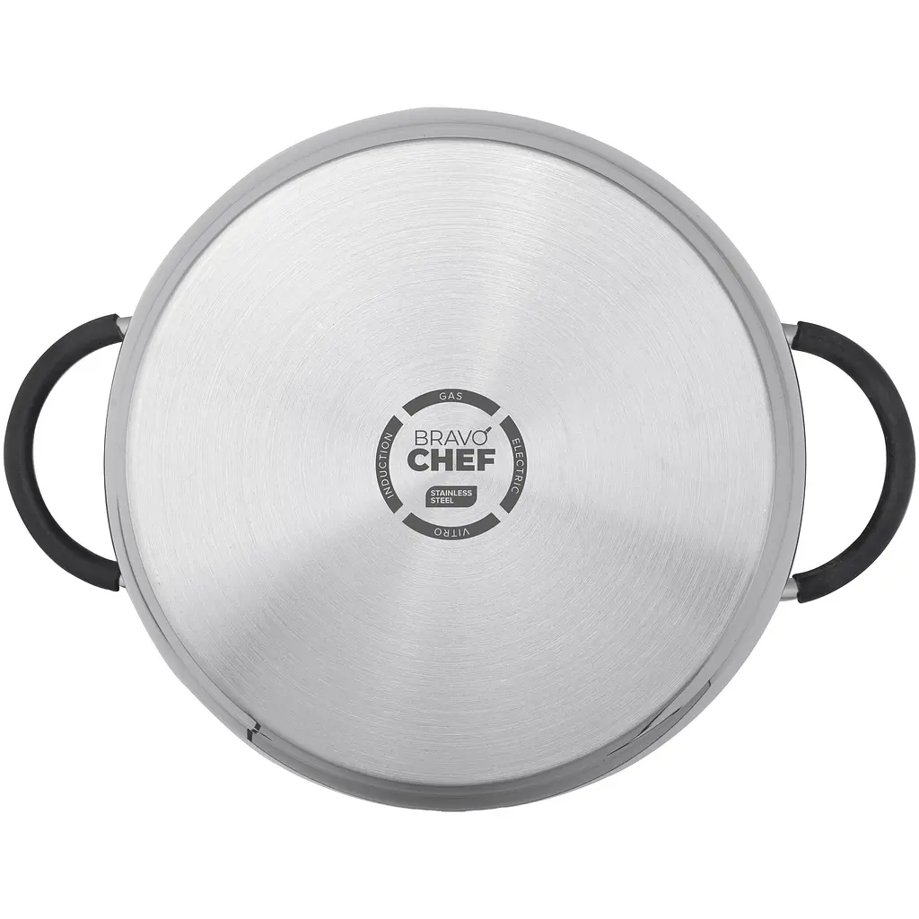 Набор кастрюль Bravo Chef Safran с крышками 3 шт. (BC-6002) - фото 6