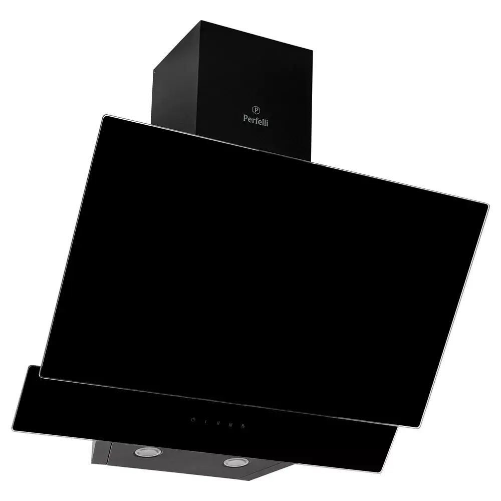 Вытяжка декоративная наклонная Perfelli DNS 6452 D 850 BL LED - фото 2