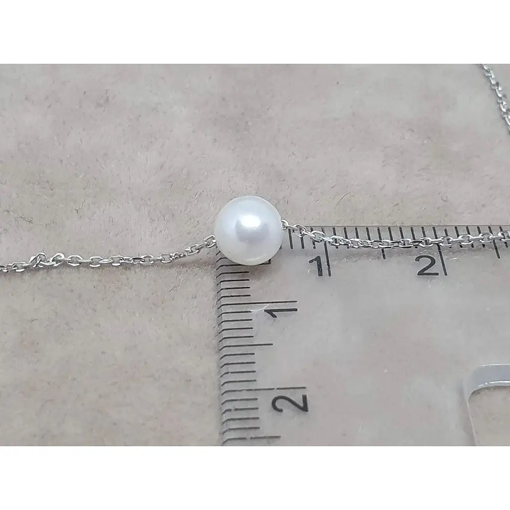 Золоте кольє Tango з перлами. 860266В 40 - фото 4