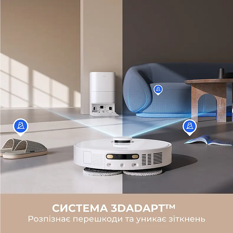 Робот-пилосос Mova Bot E30 Ultra (RLE51SE) (7127022) - фото 6