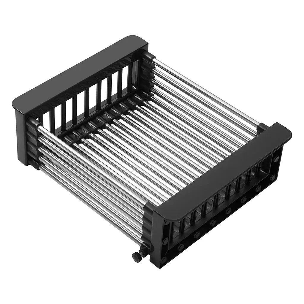 Кухонна мийка Kroner KRP Schwarze - 6350LHM PVD (3.0/1.0 мм) (CV031322) - фото 7