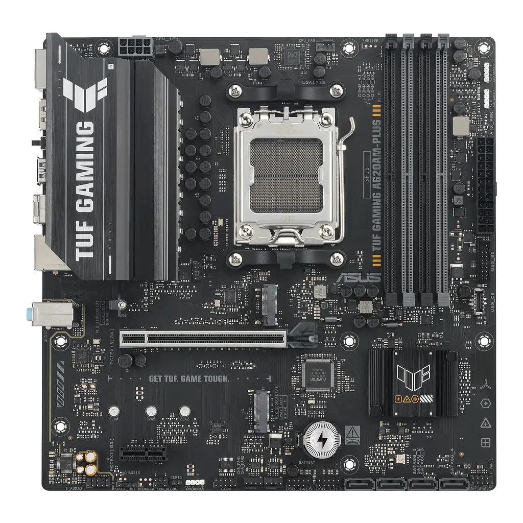 Материнская плата TUF GAMING A620AM-PLUS sAM5 A620 4xDDR5 HDMI DP mATX Asus teh0018937 - фото 2