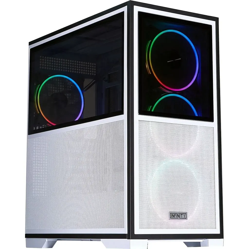 Корпус 1stPlayer White (IF8-WH-4FO7-14-W)
