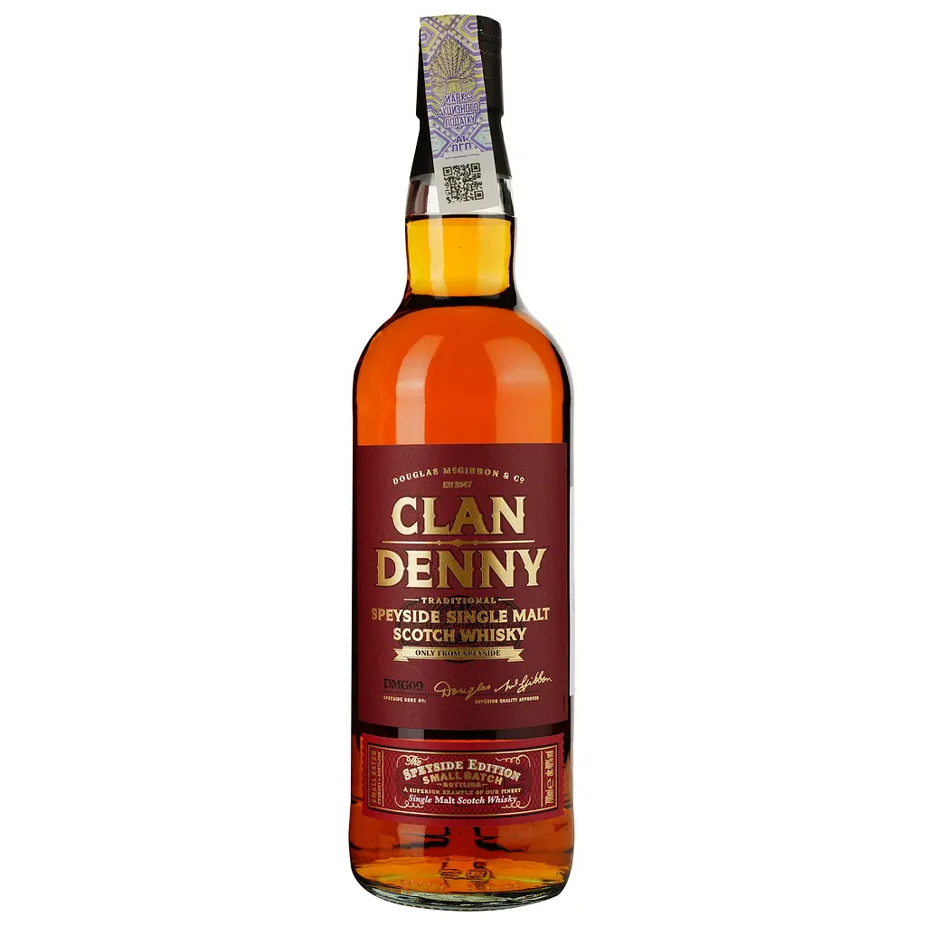 Виски Clan Denny Speyside Single Malt 40% 0.7 л, в коробке - фото 2