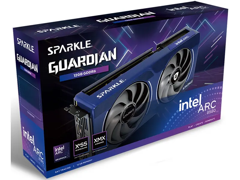 Відеокарта Sparkle Intel Arc B580 GURDIAN 12GB (SB580G-12G) - фото 6