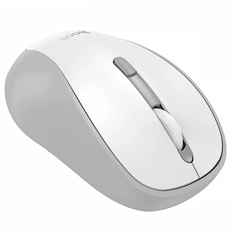 Миша бездротова Hoco GM41 Exciting Bluetooth + 2.4G White - фото 3