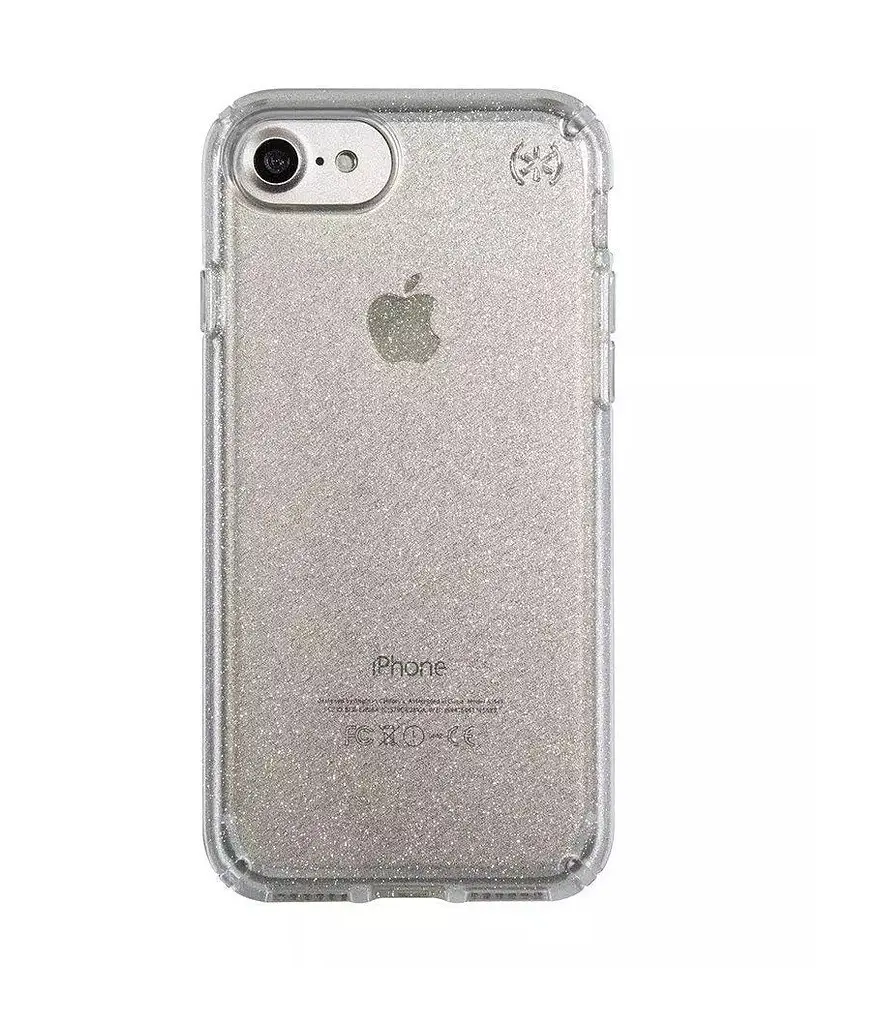 Чохол прозорий протиударний Speck Presidio Clear для iPhone 7/8/SE 2020 Clear Glitter - фото 6