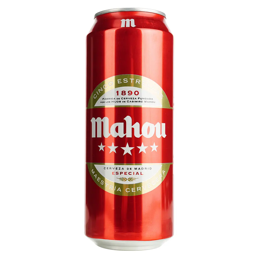Пиво Mahou 5 Estrellas Especial світле 5.5% 0.5 л з/б - фото 2