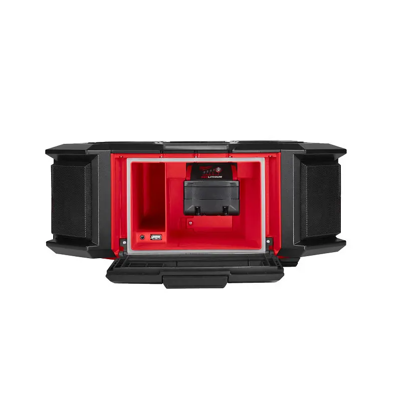 Радіоприймач акумуляторний із зарядним пристроєм PACKOUT MILWAUKEE M18 PRCDAB+-0 - фото 9