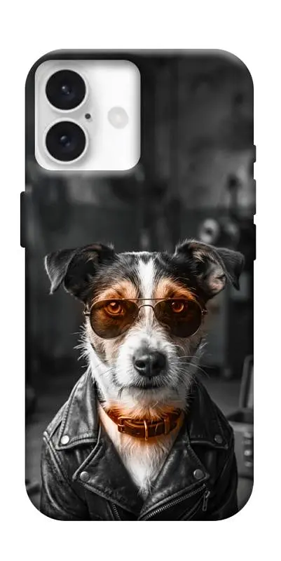 TPU чохол Demsky Jack rassel для Apple iPhone 16 (6.1")