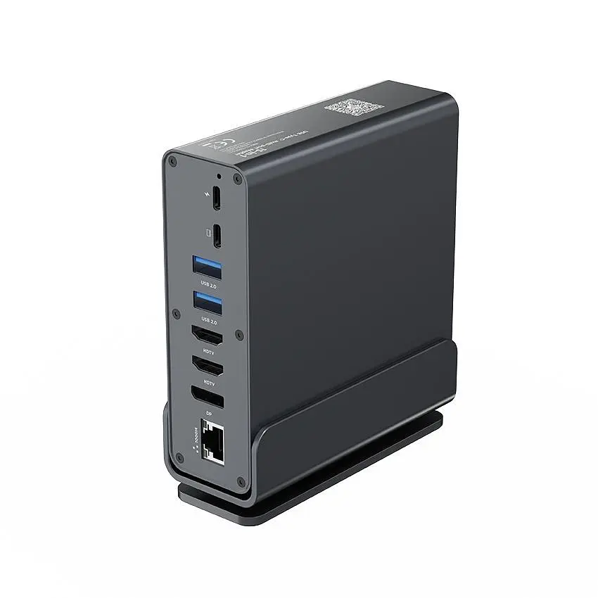 Док станція Cablexpert USB-C 15 в 1 (A-CF-COMBO15-01) - фото 3