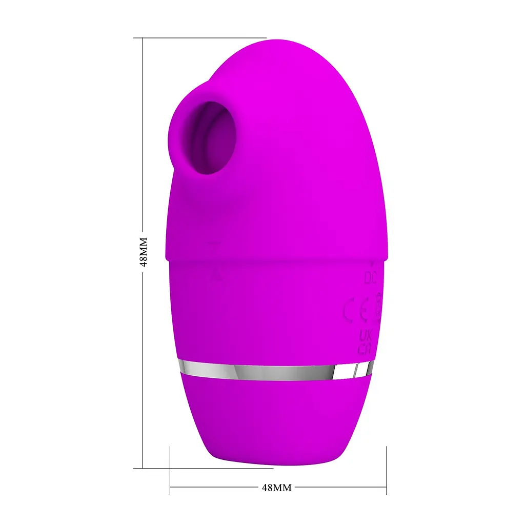 Вакуумный стимулятор клитора Pretty Love Shakira 10 см фиолетовый - фото 9