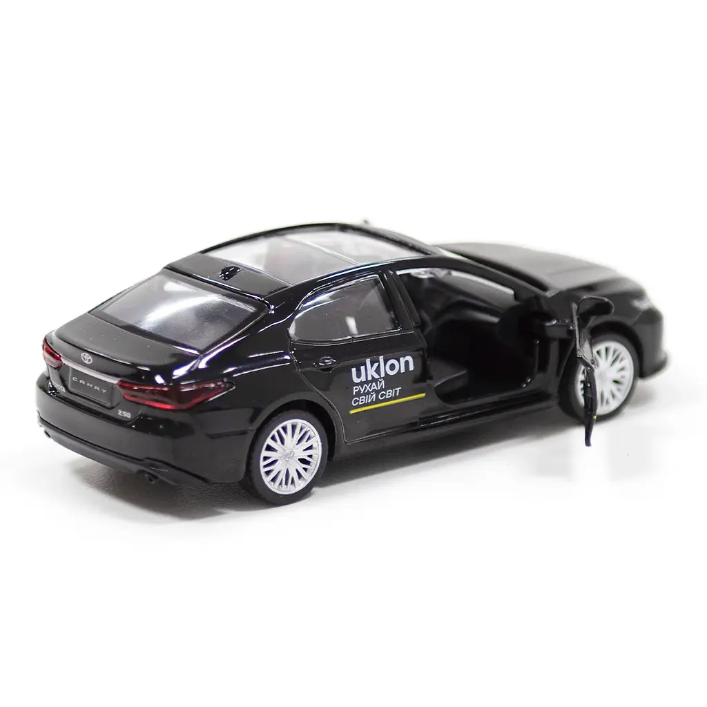Автомодель TechnoDrive Toyota Camry Uklon чорна (250292) - фото 6