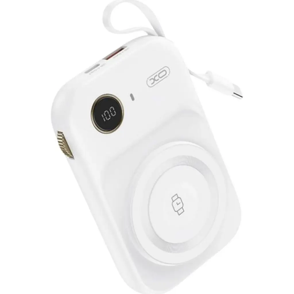 Зовнішній акумулятор XO PR270 10000mAh 22.5W White (714808) [172650] - фото 2