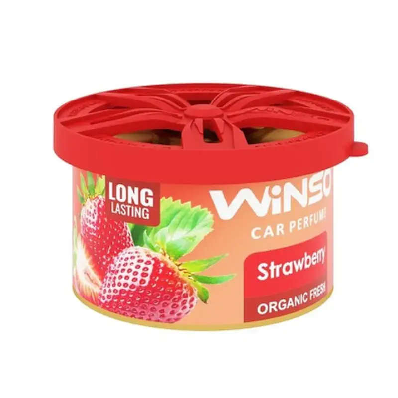 Ароматизатор для автомобіля Winso Organic Fresh Strawberry (533370)