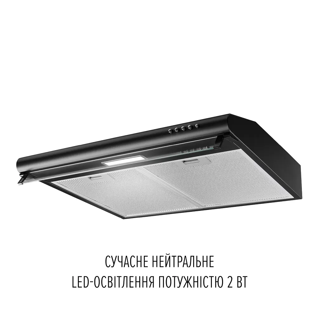 Витяжка плоска PERFELLI PL 6244 BL LED - фото 4