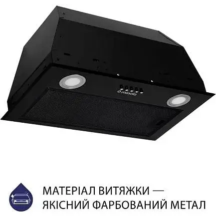 Вытяжка встроенная Minola HBI 5222 BLF 700 LED - фото 4