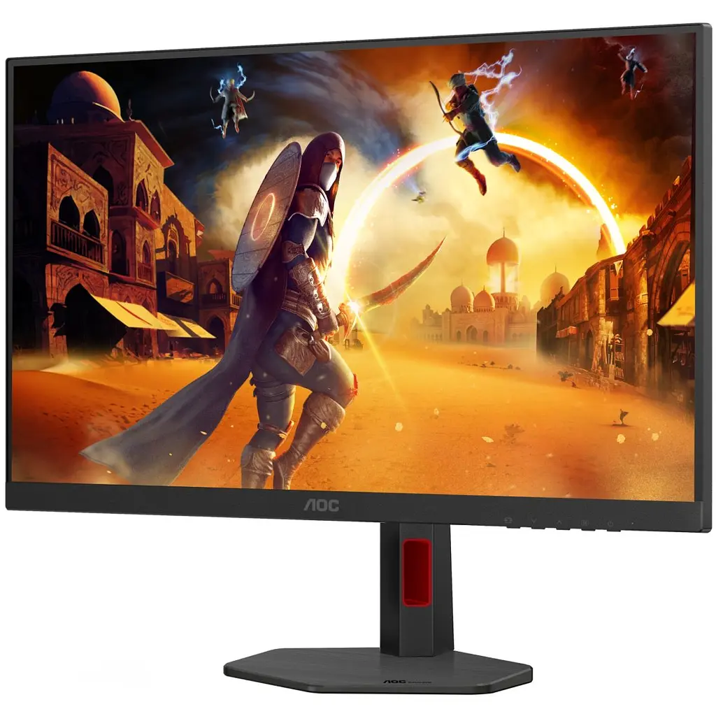 Монітор TFT 27" AOC Q27G4ZR, QHD, Fast IPS, 240Hz, 0,3ms, 2xHDMI, DP, HAS, Pivot, кол., чорно-червоний (Q27G4ZR) - фото 9