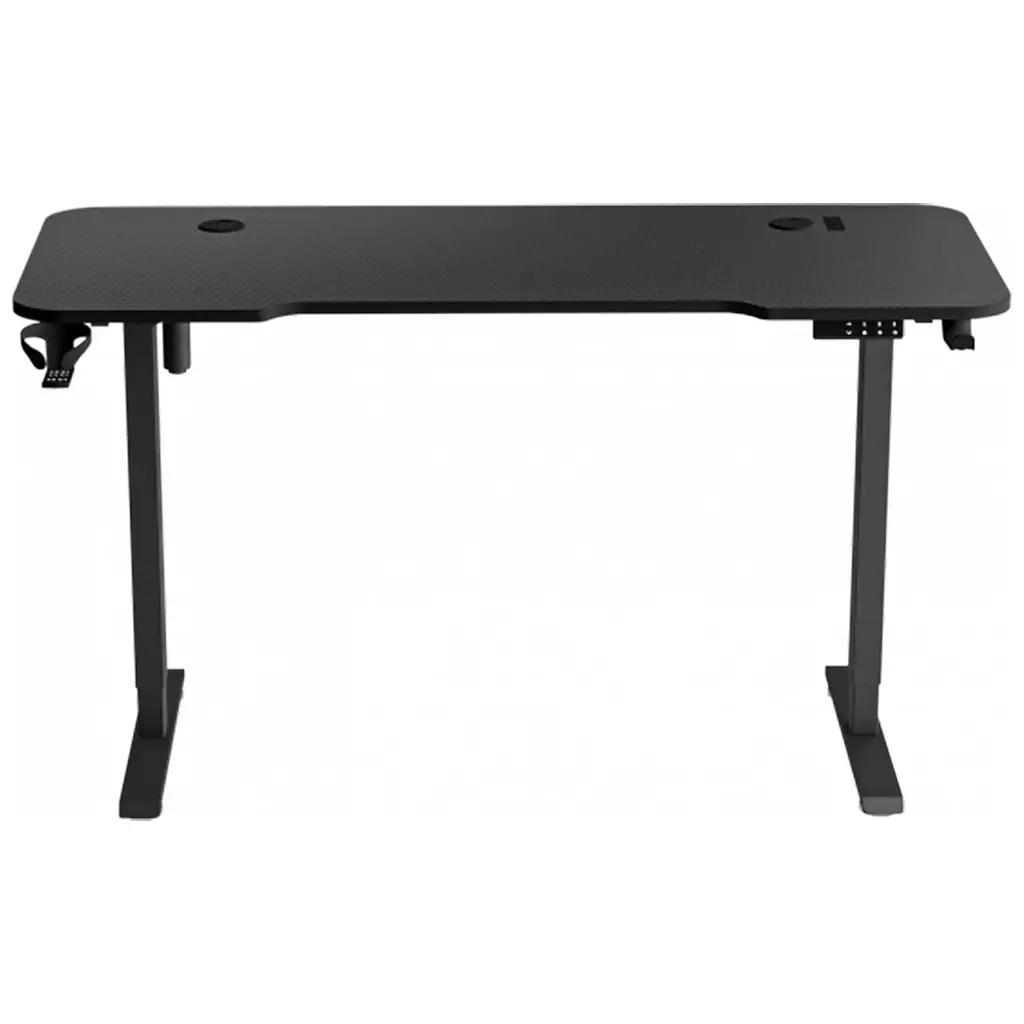 Комп'ютерний стіл GT Racer TY-1611 Black (TY-1611 (160x60x72-117) Black) - фото 3