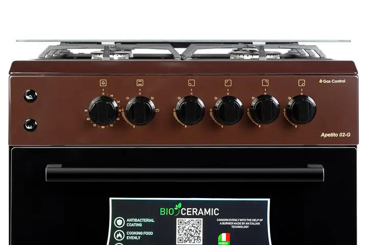Плита газова Artel Apetito 02-G Brown - фото 4