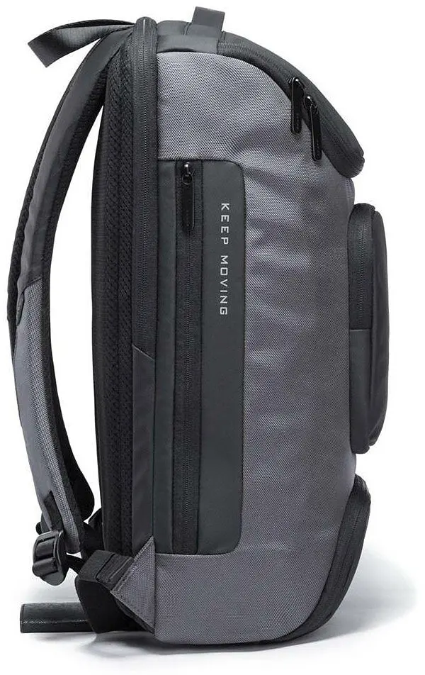 Рюкзак міський Bange BG-7078 30л ранець з відсіком для ноутбука до 15.6'' USB-роз'єм Gray (19377) - фото 4