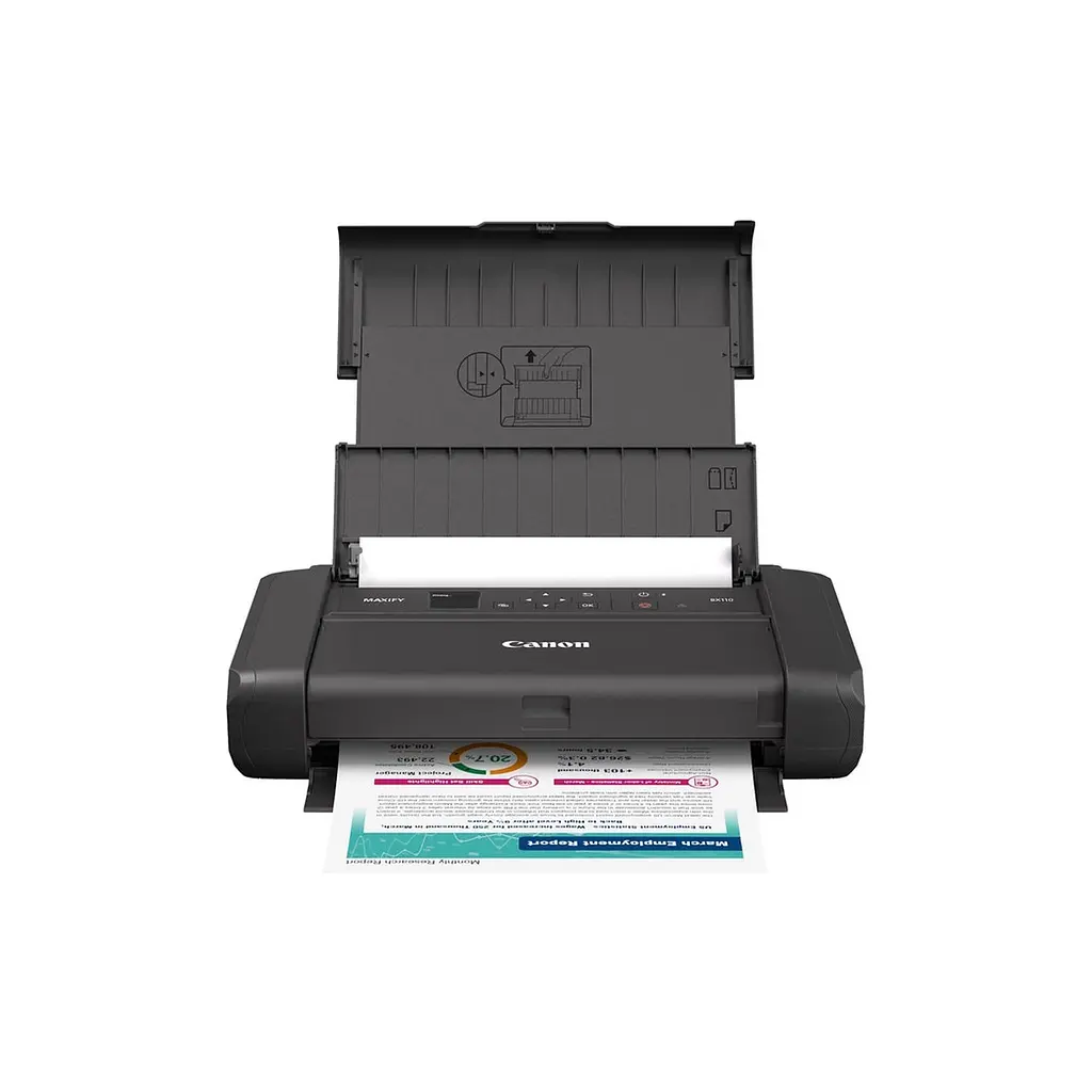 Принтер А4 кол. Canon Maxify BX110 with Battery з Wi-Fi (7069C027)
