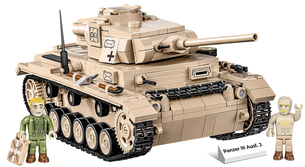 Конструктор COBI танк 1:28 PANZER III AUSF.J 2562 - фото 2