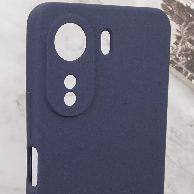 Чехол Silicone Cover Lakshmi Full Camera (AA) для Oppo A60 4G Синий / Midnight Blue - фото 6
