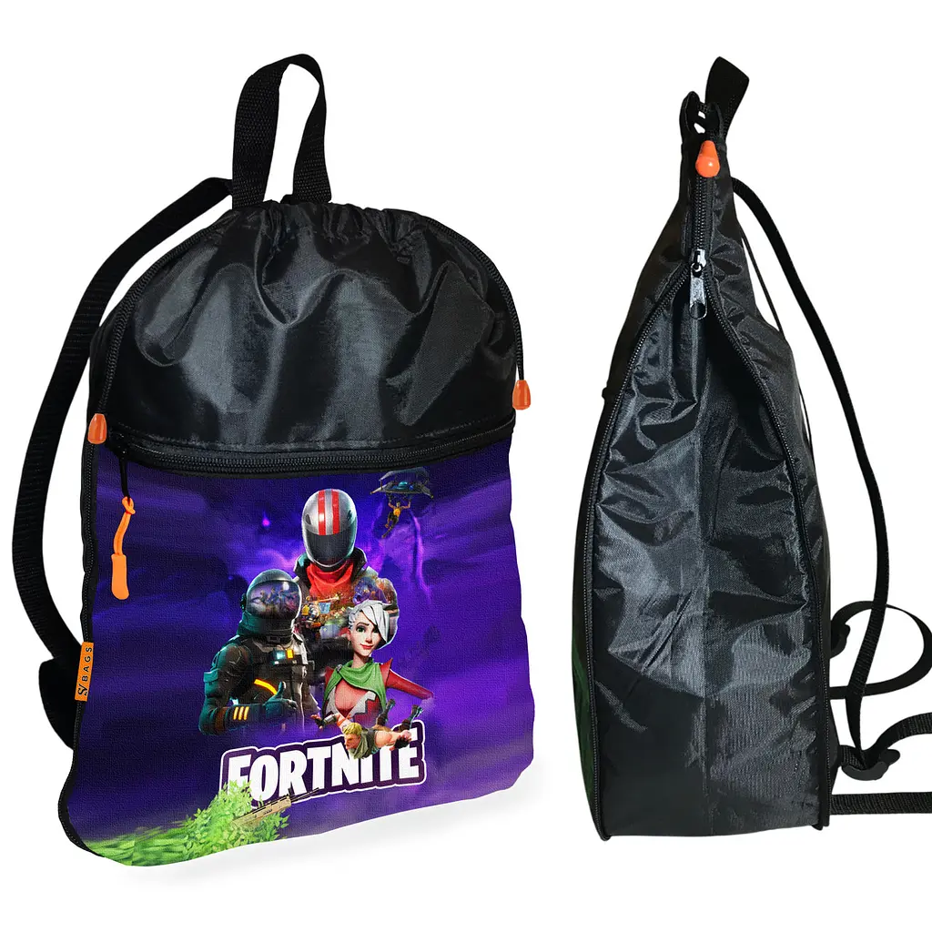 Шкільний рюкзак дитячий Fortnite + Сумка для взуття спортивної форми рюкзак-мішок хлопчикові (01858) - фото 2