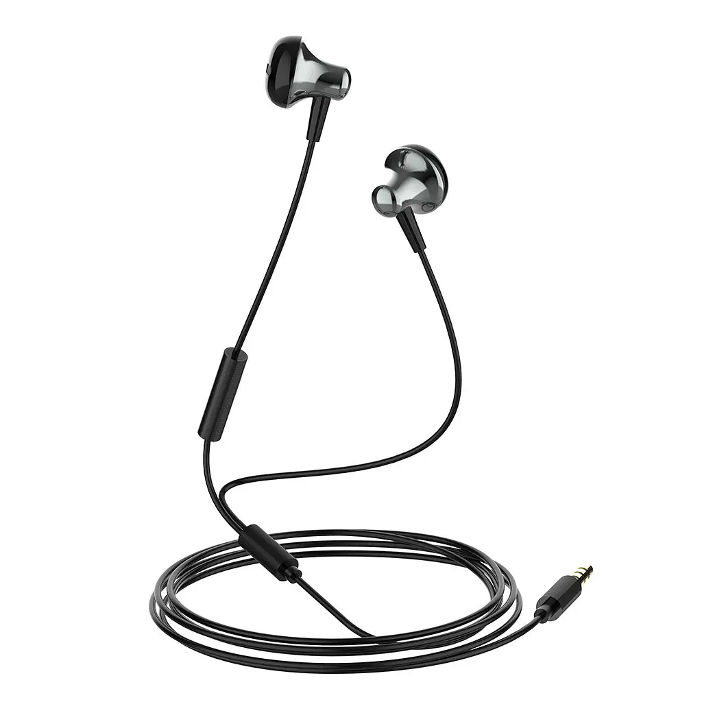 Навушники ColorWay Slim 3.5 mm Wired Earphone Blast 1 Black (CW-WD01BK) - фото 4